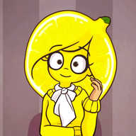 ai coco fruit lemon yellow yellow_hair yellow_skin // 512x512 // 403KB