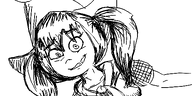 artist:oekakigod no_color oekaki psycho tryn // 500x250 // 51KB