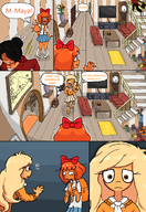 artist:fisheye backpack coco comic maya mymy sad talking text // 1387x2012 // 997KB