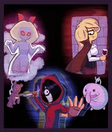 artist:kaslabam blobfish coco maya meta:general_fanart mymy tagme // 1530x1800 // 462KB