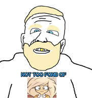 beard blue_eyes coco_(ongezellig) hair i_hate meta:nas nas negan ongezellig soyjak variant:unknown yellow_beard yellow_eyebrows yellow_hair // 757x805 // 289KB