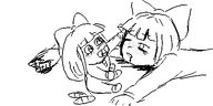 artist:oekakigod bandaid mymy mymy_care niggerwiggle no_color oekaki variant:agugu // 500x250 // 29KB