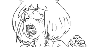 artist:oekakigod freckles looking_at_something meta:rijkskunst mymy oekaki open_mouth scared // 500x250 // 33KB