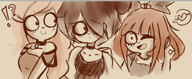 coco dress gussywussy_(artist) heart maya mymy smiling // 1304x539 // 747KB