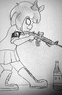 armband gun mymy schoolocaust // 1170x1794 // 368KB