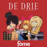 album_cover artist:zarajevo black_hair blonde_hair bow coco dutch_text english_text fome los_tres maya maya_abuse meta:general_fanart mymy orange_hair parody reading spanish_text tagme text undershirt wifebeater // 2048x2048 // 388KB
