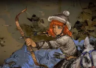 animal arrow Artist:chewing_devil bow horse mongol mymy weapon // 680x480 // 73KB