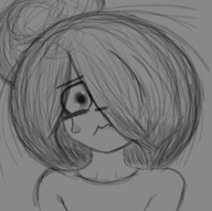 artist:f3dde crying drawing looking_at_viewer maya // 798x792 // 372KB