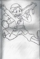 artist:bob bazooka coco meta:rijkskunst pencil_(medium) soldier team_fortress_2 // 4727x7008 // 13MB