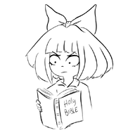 bible meta:general_fanart mymy niggerwiggle qtmatryoshka_(artist) reading // 655x655 // 79KB