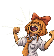 artist:giopotatoes happy mymy screaming // 791x820 // 422KB