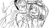 anonygate artist:oekakigod chud gun mymy nervous no_color oekaki poorly_drawn_swastika smiling smug threat // 500x250 // 47KB