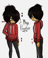 artist:emotangel maya side_angle standing // 1707x2048 // 214KB