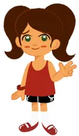 artist:john_smith maya peace_sign smiling young // 790x1365 // 58KB