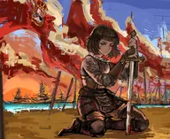 Artist:chewing_devil meta:general_fanart tagme zoey // 4096x3355 // 2.5MB