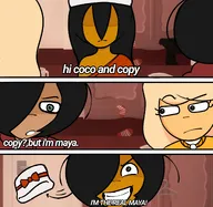 artist:thefleshisdead coco maya tagme // 2048x1995 // 317KB