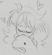 blobfish hearts maya rodscorpion_(artist) // 521x549 // 148KB