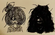 artist:camron_ode dreams_of_boer fan_art frightened looking_at_viewer maya monster perspiring scary // 1200x768 // 229KB