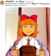 edit food fork knife looking_at_viewer photo smiling stroopwafel tweet // 1351x1468 // 1.0MB