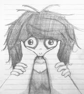 artist:entiral black_and_white kid looking_at_viewer maya // 1080x1205 // 775KB