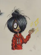artist:giopotatoes drawing looking_at_viewer meta:general_fanart ok_sign sparkles // 2952x3936 // 454KB