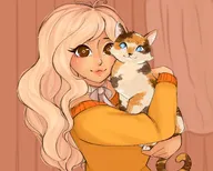 artist:tababo cat coco holding looking_at_viewer // 2500x2000 // 2.4MB