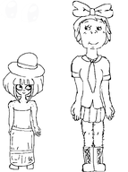 black_and_white crystal_cafe drawing mymy niggerwiggle smiling ss_bolts swapped_clothes swastika // 1270x1707 // 207KB