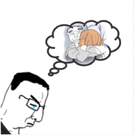 crying dreaming hugging mymy sleeping thinking variant:chudjak // 1080x1080 // 387KB