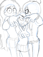 coco fingers heart looking_at_viewer maya mymy sketch smiling tagme unknown_artist // 2560x3412 // 5.3MB