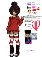 character_sheet flag:transgender_pride_flag headcanon maya meta:general_fanart text trans_flag unknown_artist // 3000x4000 // 3.5MB