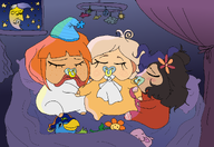 binky blobfish coco flower kapitein_koek maya moon mymy niggerwiggle plush_body subvariant:mayagugu variant:agugu // 1846x1268 // 1016KB