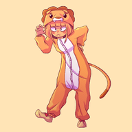 clogs lion looking_at_viewer meta:general_fanart mymy onesie tagme unknown_artist // 2000x2000 // 617KB