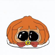 big_eyes binky bow freckles meta:rijkskunst orange_hair tagme variant:agugu white_void // 379x380 // 130KB