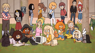 classmates coco maya mymy outside screenshot // 1920x1080 // 2.0MB