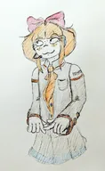 artist:midkyk drawing fidgeting mymy niggerwiggle vocaloid // 631x1024 // 115KB