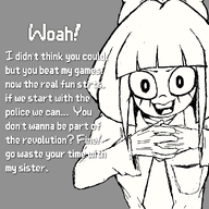 artist:grim looking_at_viewer mymy niggerwiggle parody warioware // 974x975 // 139KB