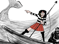 boat fishing harpoon kiki meta:rijkskunst ocean sea whale whale_hunting whaling // 991x745 // 168KB