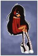 crying drawing headphones looking_down maya sad // 453x676 // 34KB
