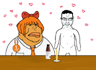 accessory anti_ongezellig candle crying front_facing gemstone mymy ongezellig orange_hair orange_skin soy soylent soylent_bottle subvariant:obsessedchud transheart twp variant:chudjak variant:meximutt zarty // 670x489 // 100KB