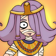 costume egypt looking_at_viewer meta:general_fanart mummy tongue_out unknown_artist vera // 1533x1533 // 1.5MB