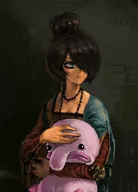 Artist:chewing_devil blobfish maya meta:general_fanart tagme // 2526x3508 // 2.0MB