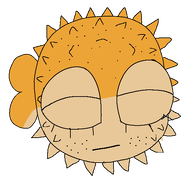 closed_eyes fish its_over puffer_fish variant:soymy // 570x557 // 24KB