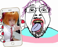 animated cosplay ias irl mobile_phone mymy niggerwiggle subvariant:troonjak variant:bernd variant:holding_phone_vertical video // 872x720, 9.3s // 3.7MB