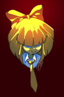 artist:crystelowo looking_at_viewer mymy ominous_lightning smiling // 554x834 // 198KB