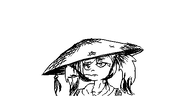 artist:oekakigod hat no_color oekaki straw tryn // 500x250 // 25KB