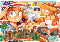 american_flag artist:ghanshan bow florida food gun hat mymy phone pistol // 4201x2971 // 15MB