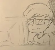 artist:odotcdot cathode_ray_tube_moniter computer crt crt_computer_monitor glasses pencil_(medium) rens sketch tagme // 1840x1677 // 224KB