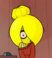 ai fruit incel lemon maya yellow yellow_hair yellow_skin // 459x512 // 374KB