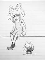 artist:entiral black_and_white kid mymy niggerwiggle // 1080x1430 // 744KB
