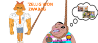 award buff hanging mymy ongezellig subvariant:chudjak_front subvariant:female_meximutt subvariant:muscular_chud variant:chudjak variant:meximutt zarty zellig ZELLIG_WON ZWABAG // 2000x900 // 648KB
